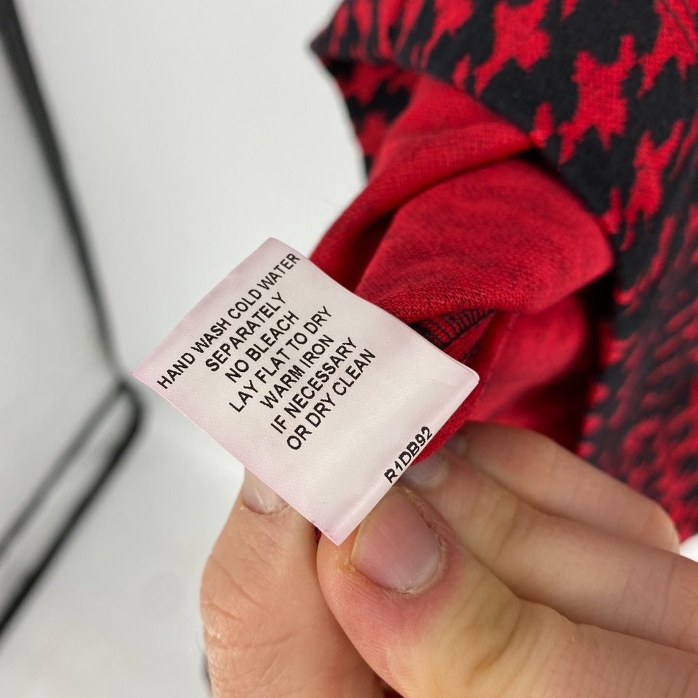 Rabbit Rabbit Rabbit | Red and Black Printed Dress - Picture 8 of 8